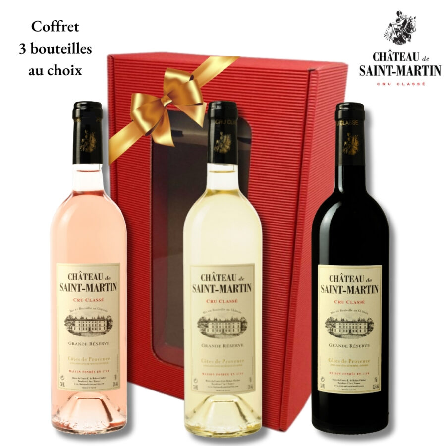 Coffret Cadeau - 3 bouteilles